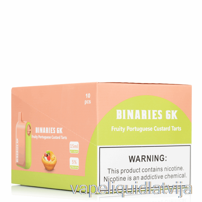 [10-pack] Horizon Binārie 6k 6000 Vienreizējās Lietošanas Vape šķidrums